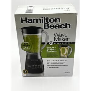 Hamilton Beach 50163 Wave-Action Blender *NEW/OPENBOX*